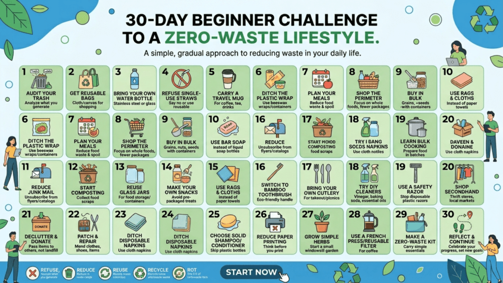 Zero-Waste 30-Day Challenge