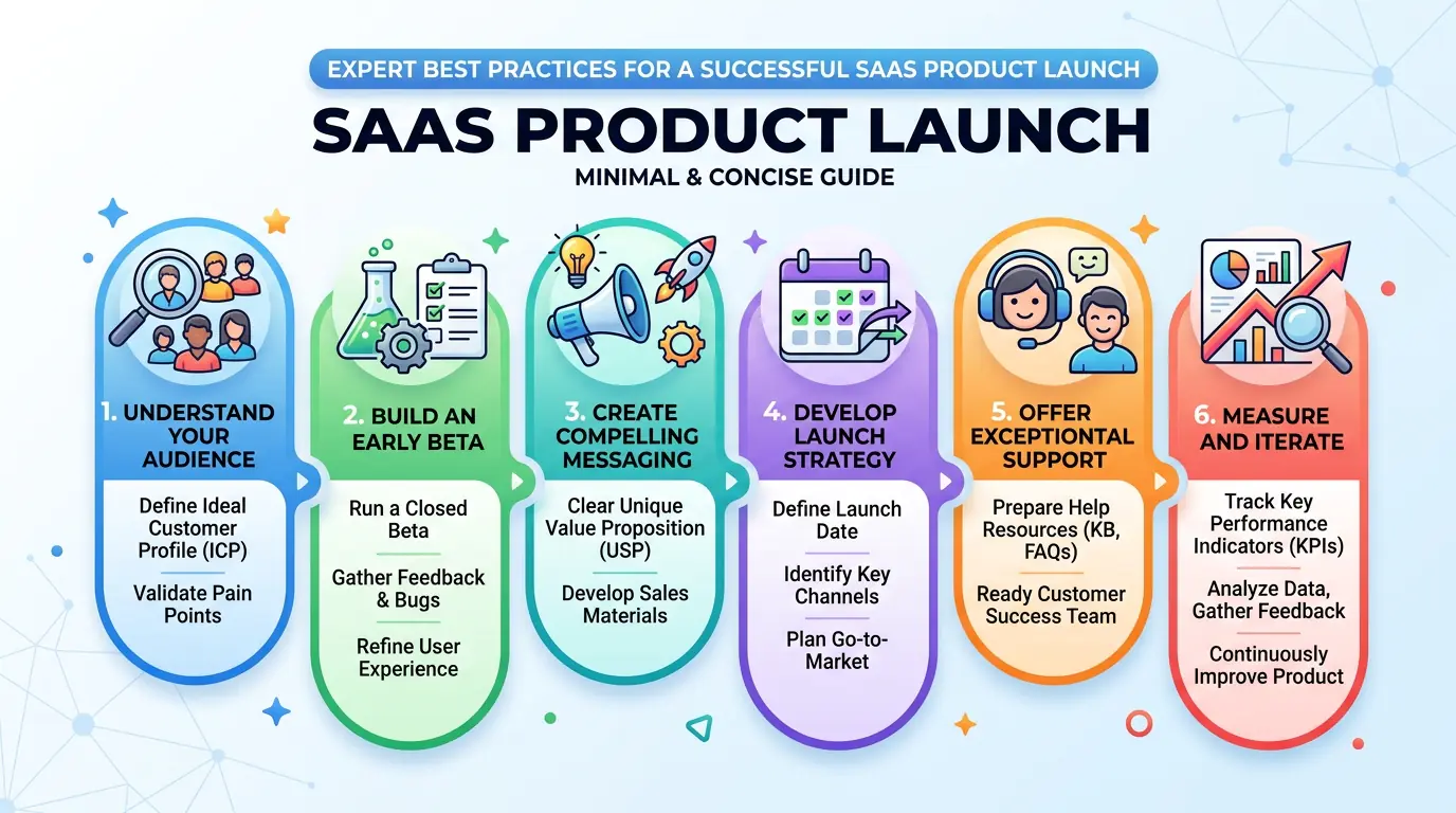 SaaS product launch best practices 202606101750