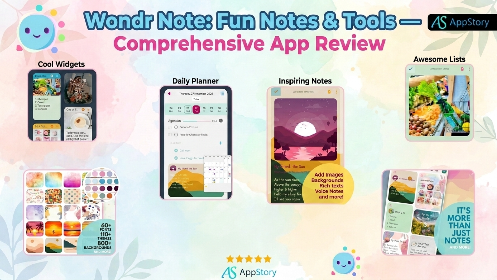 Wondr Note: Fun Notes & Tools